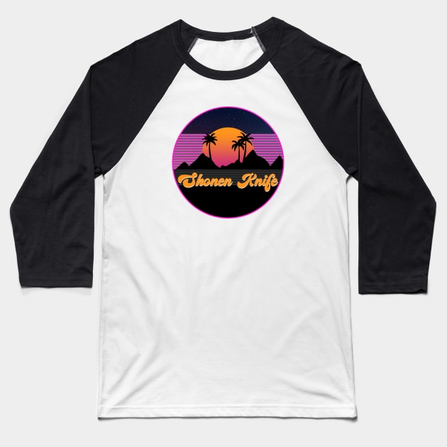 Shonen Knife || Mountain Retro Baseball T-Shirt by Andy Royce Photoart